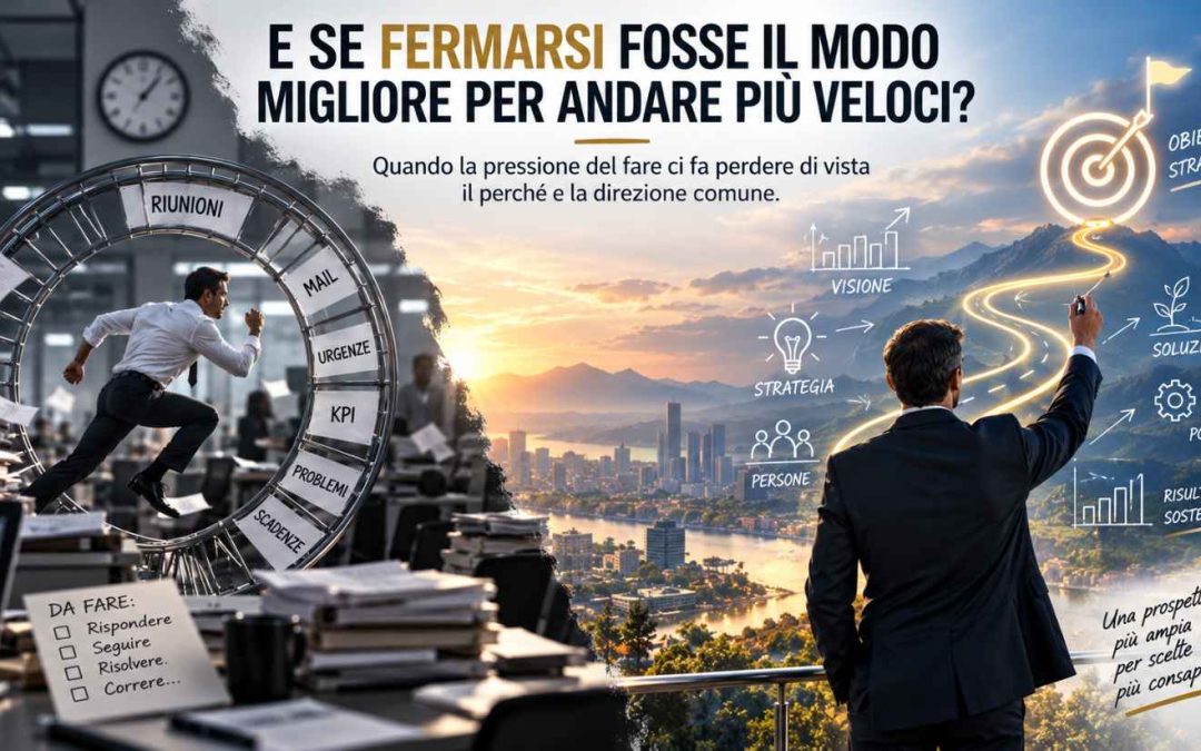 E SE FERMARSI FOSSE IL MODO MIGLIORE PER ANDARE PIÙ VELOCI?